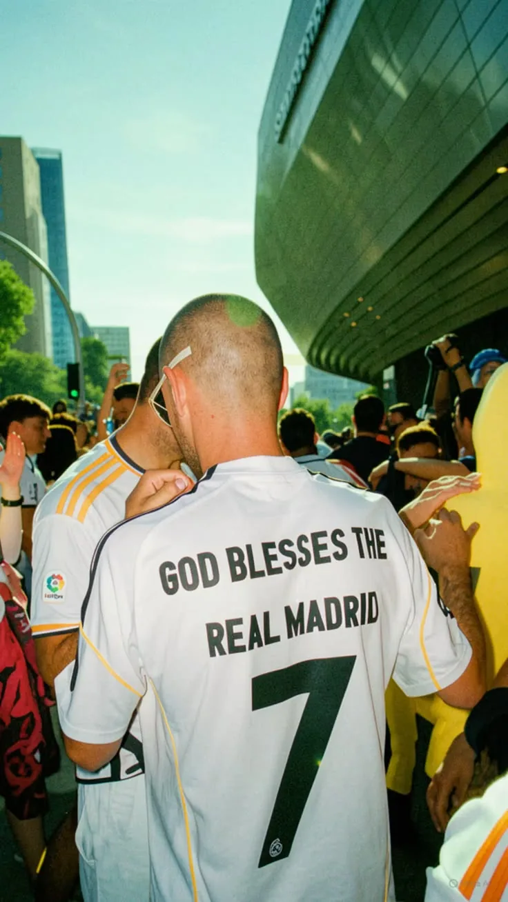 God blesses the Real Madrid